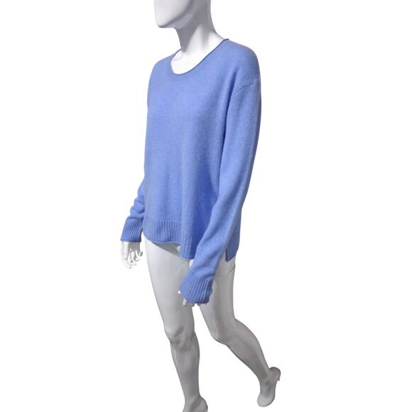 Rachel Zoe Womens Large 100% 2-Ply Cashmere Crewneck Quiet Luxury Soft Sweater - Picture 6 of 10